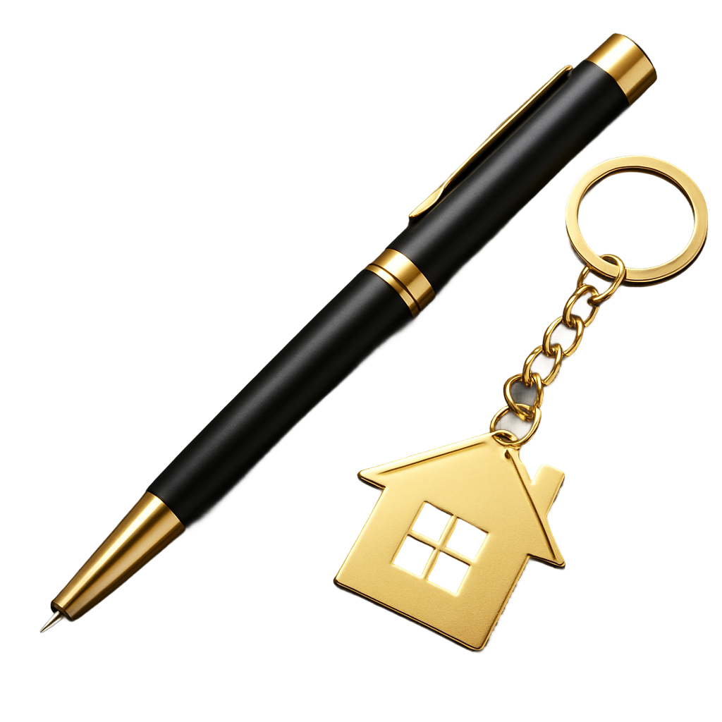 Pen and key chain